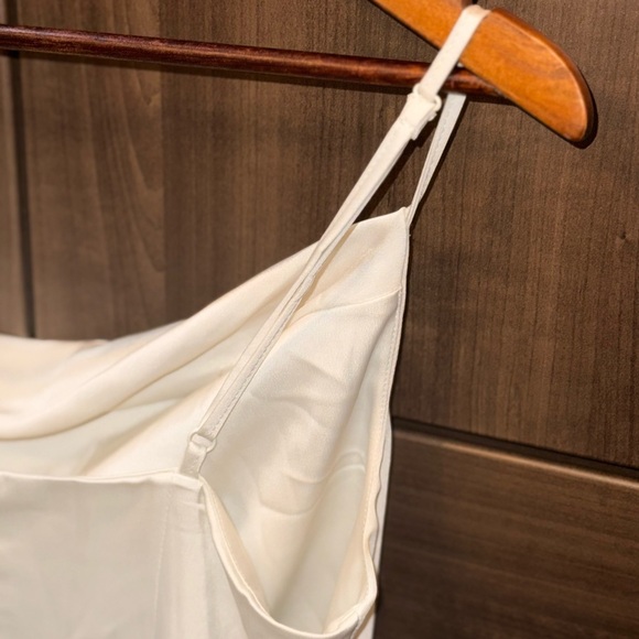 🎄⚡️ONE DAY SALE!!!! 
Urban Outfitters White Satin Slip Dress Size M - Picture 8 of 11